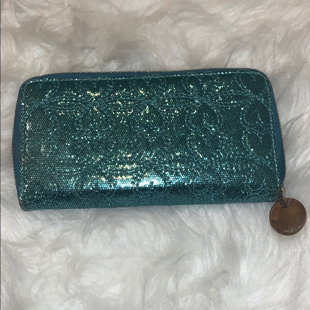 Teal Sparkly Wallet!!!